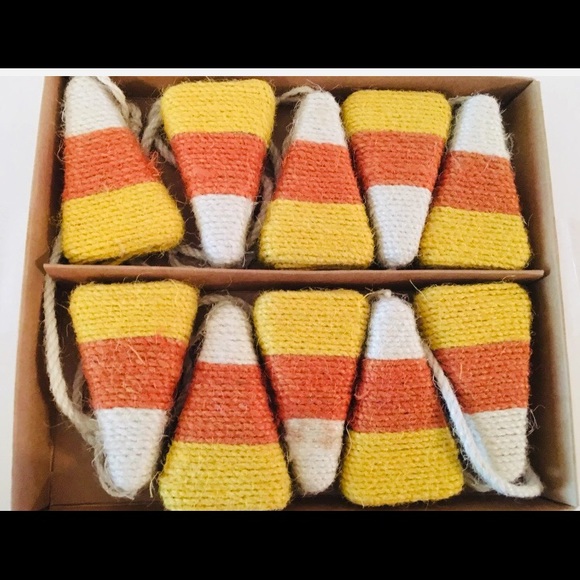 Candy Corn Twine 6 ft garland Halloween Harvest - Picture 1 of 4
